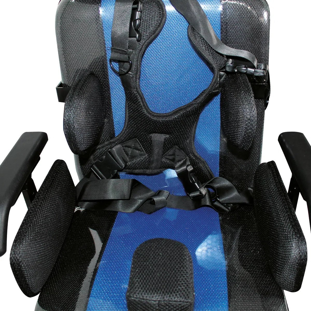 Silla de Ruedas Infantil Plegable con Soporte Anti-Volcaduras Handy