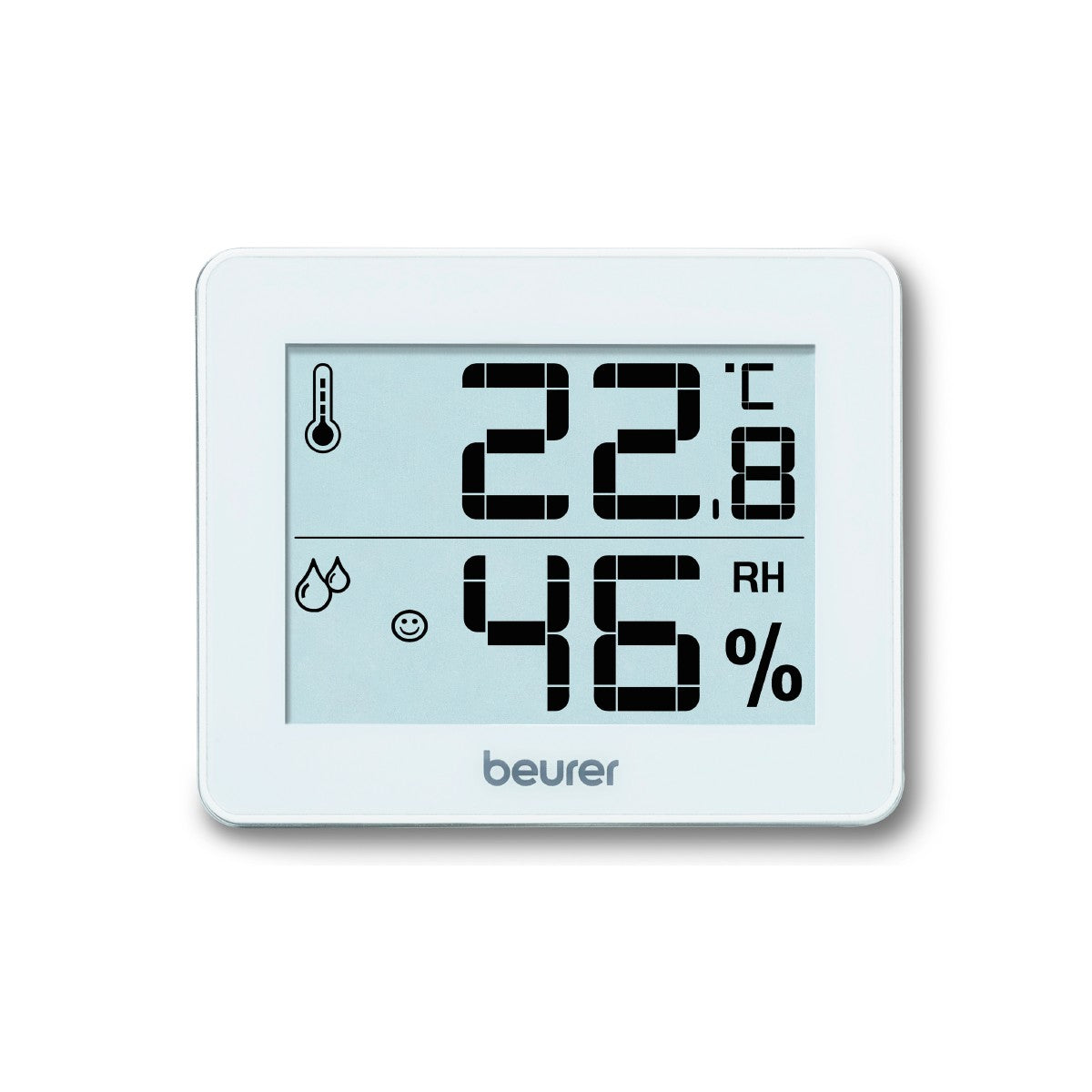 Termómetro Higrómetro Digital para Interiores | Medidor de temperatura y humedad Beurer