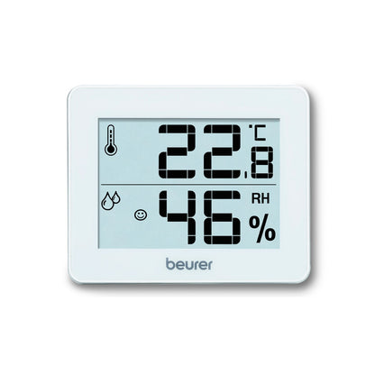 Termómetro Higrómetro Digital para Interiores | Medidor de temperatura y humedad Beurer