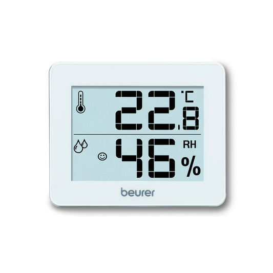 Termómetro Higrómetro Digital para Interiores | Medidor de temperatura y humedad Beurer
