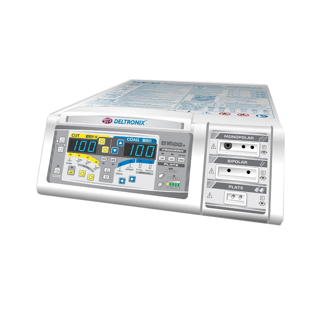 Unidad de Electrocirugía 100 W Deltronix