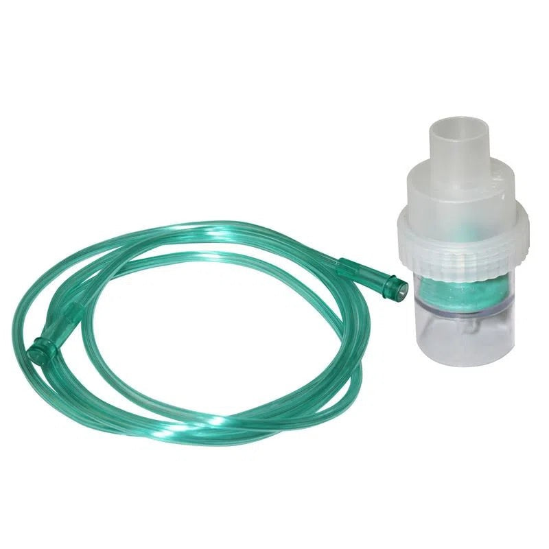Vaso Micronebulizador con Tubo de Aire 200 cm | Compatible con Nebulizadores Handy
